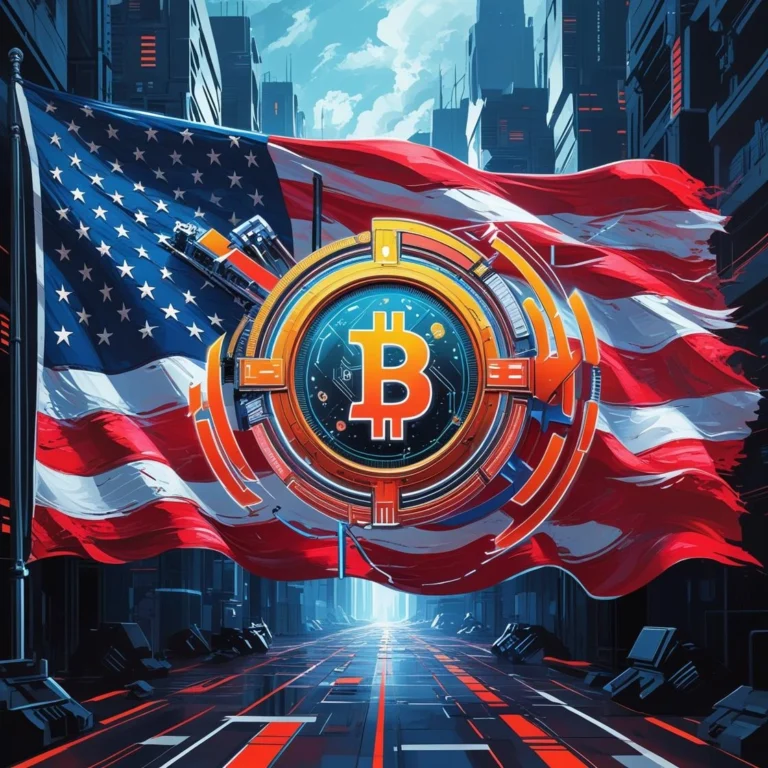 picture with cyberpunk, us flag, and crypto element (1)